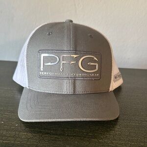 Columbia PFG Gray and White Men's Hat